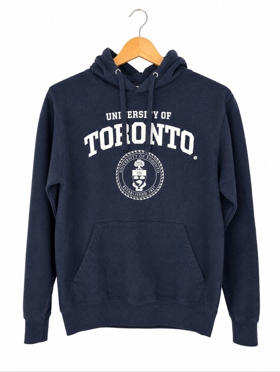 Other - University of Toronto Hoodie Navy Pullover Sweatshirt Graphic Logo XS